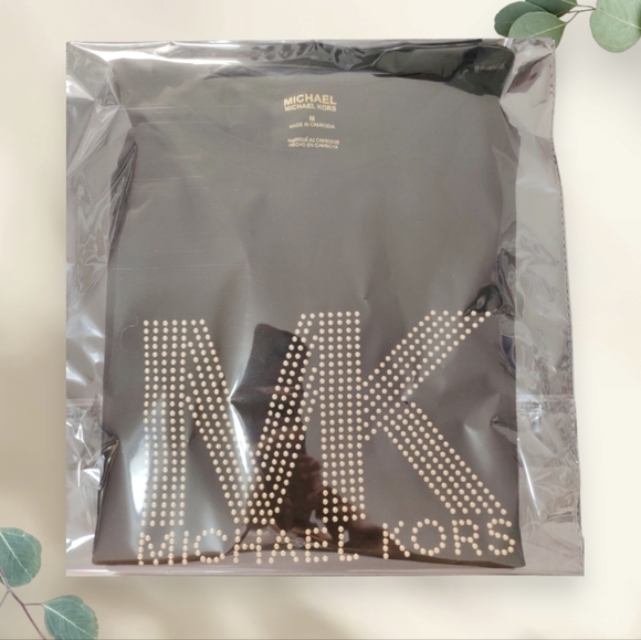 Michael kors Women's shirt with gold metal aplique - Picture 3 of 4